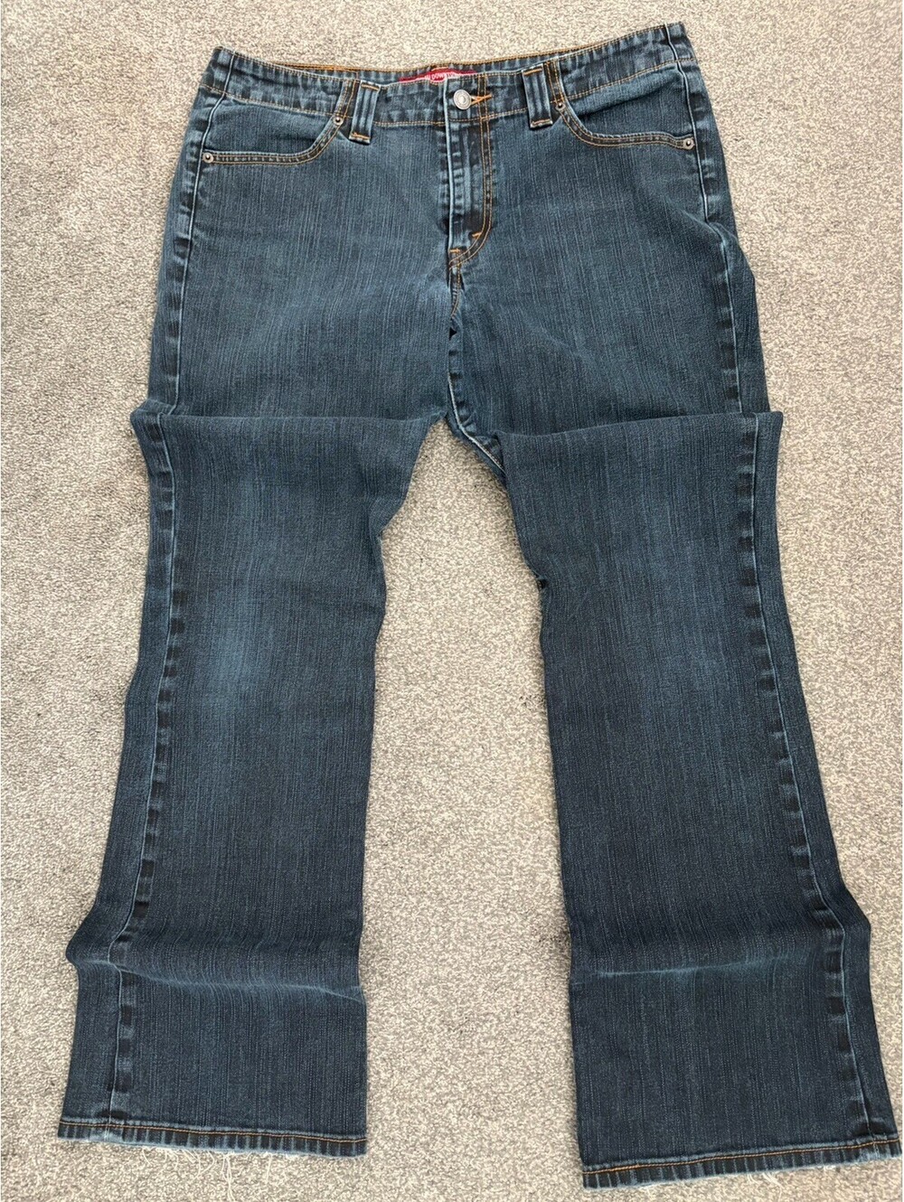 Y2K Levi’s 525 Nouveau Downtowner Blue Jeans Bootcut  Stretch Woman’s 14 M 36x32